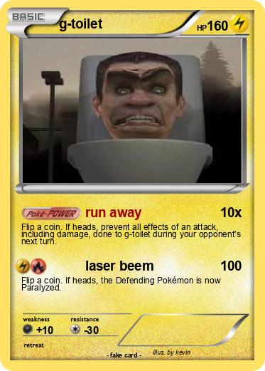 Pokemon g-toilet