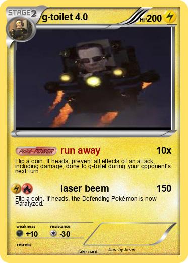 Pokemon g-toilet 4.0