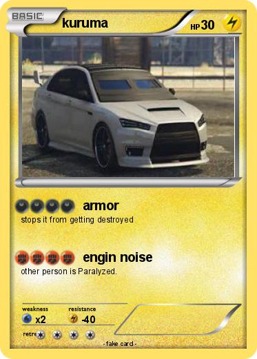 Pokemon kuruma