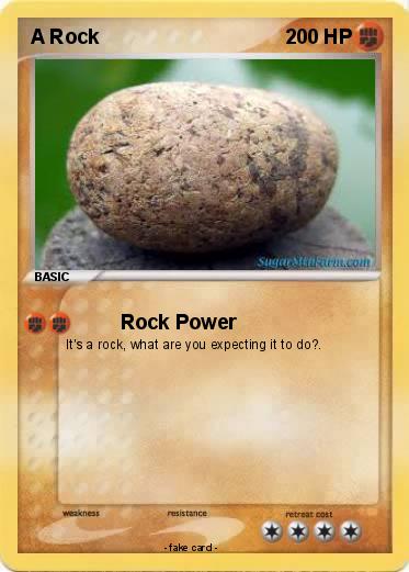 Pokemon A Rock