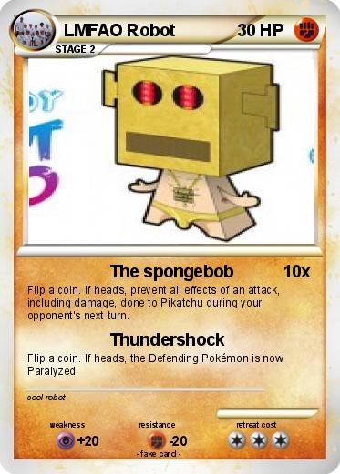 Pokemon LMFAO Robot