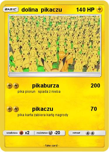 Pokemon dolina  pikaczu
