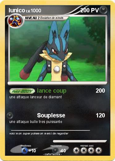 Pokemon lunico