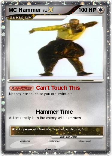 Pokemon MC Hammer