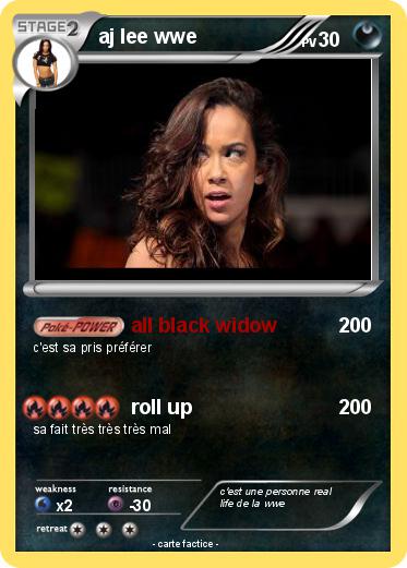 Pokemon aj lee wwe