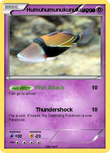 Pokemon Humuhumunukunukuapua
