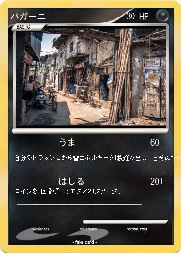 Pokemon パガーニ