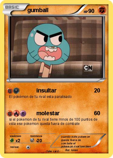 Pokemon gumball