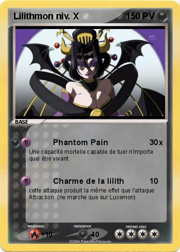 Pokemon Lilithmon niv. X