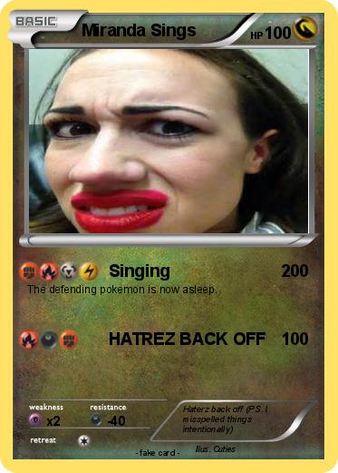 Pokemon Miranda Sings