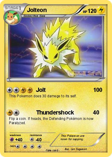 Pokemon Jolteon