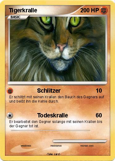 Pokemon Tigerkralle