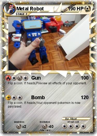 Pokemon Metal Robot