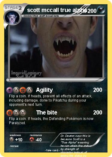 Pokemon scott mccall true alpha