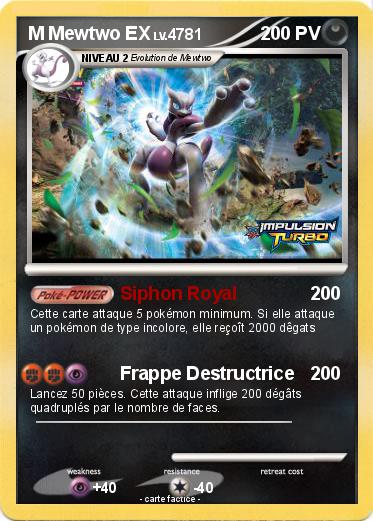 Pokemon M Mewtwo EX