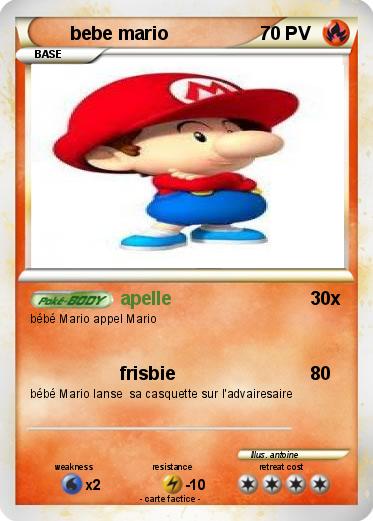 Pokemon bebe mario