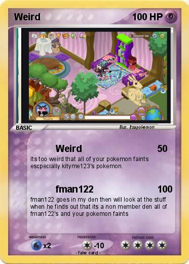 Pokemon Weird