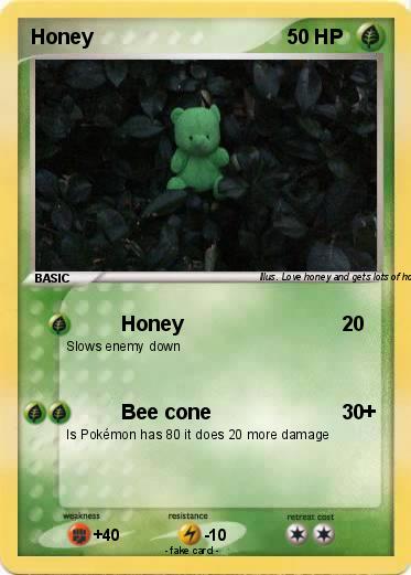 honey select pokemon card