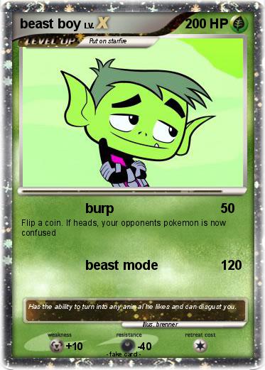 Pokemon beast boy
