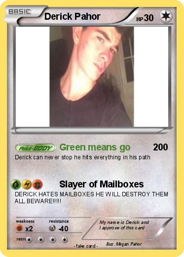 Pokemon Derick Pahor