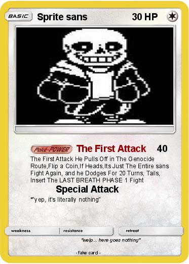 Pokemon Sprite sans