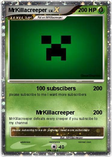 Pokemon MrKillacreeper