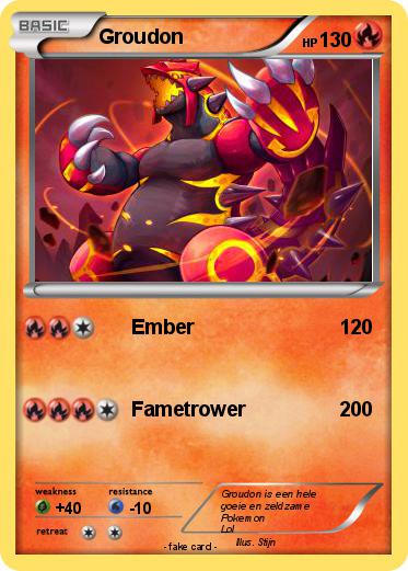 Pokemon Groudon