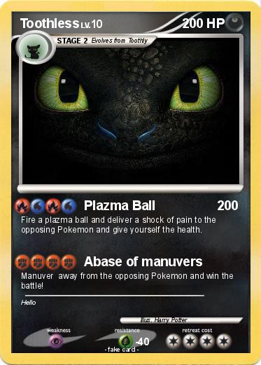 Pokemon Toothless