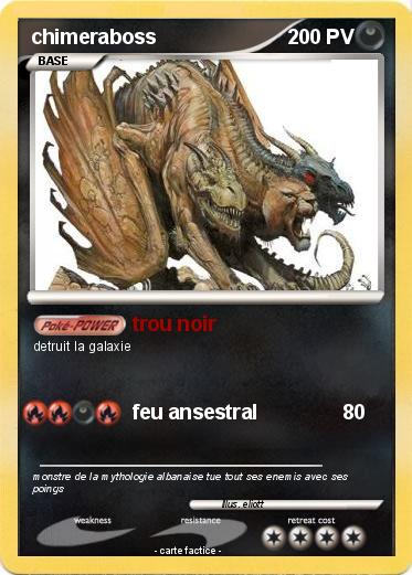 Pokemon chimeraboss