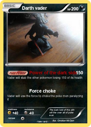 Pokemon Darth vader