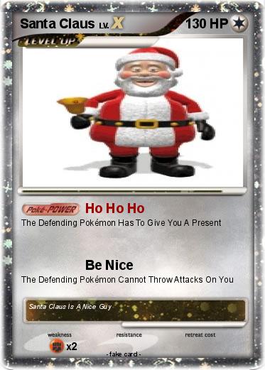 Pokemon Santa Claus