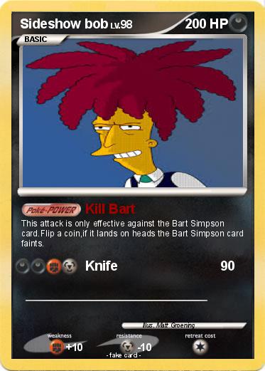 Pokemon Sideshow bob