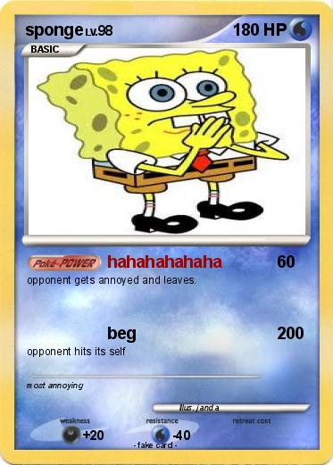 Pokemon sponge