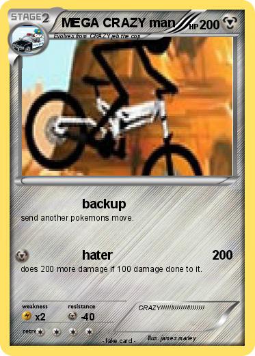 Pokemon MEGA CRAZY man