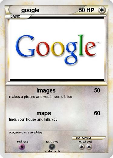 Pokemon google