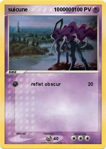 Pokemon suicune                  1000000
