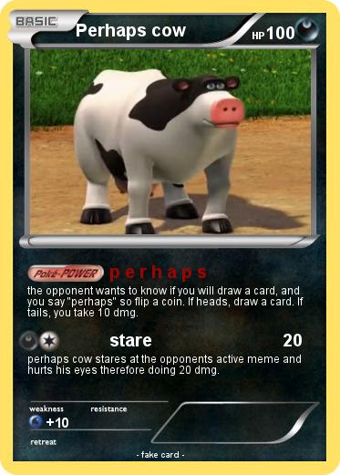 Pokemon Perhaps cow