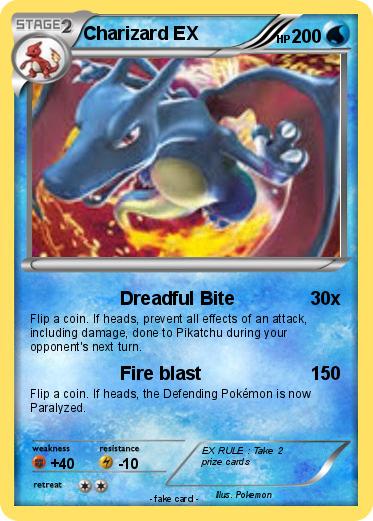 Pokemon Charizard EX