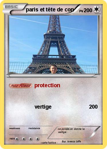 Pokemon paris et tête de con