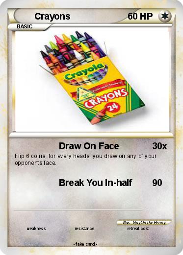 Pokemon Crayons