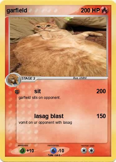 Pokemon garfield