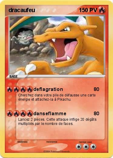 Pokemon dracaufeu