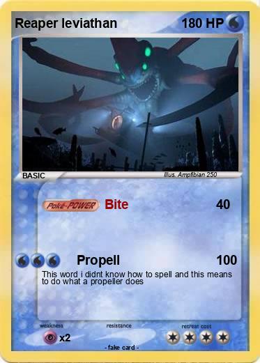 Pokemon Reaper leviathan