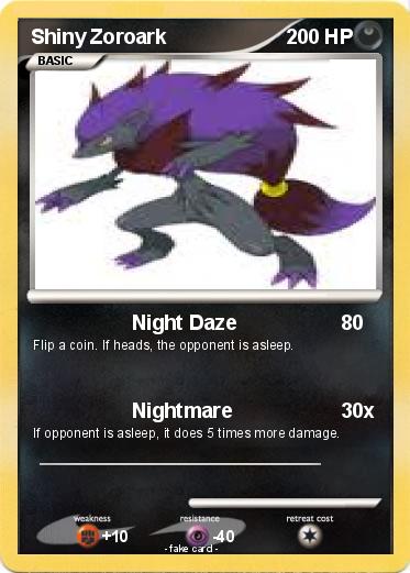 Pokemon Shiny Zoroark