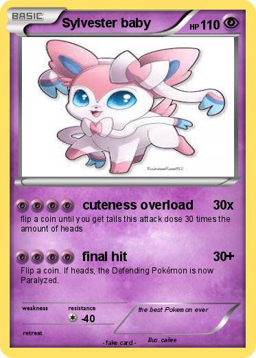 Pokemon Sylvester baby