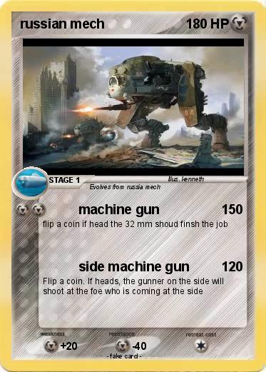 Pokemon russian mech