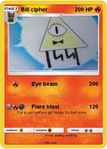 Pokemon Bill cipher