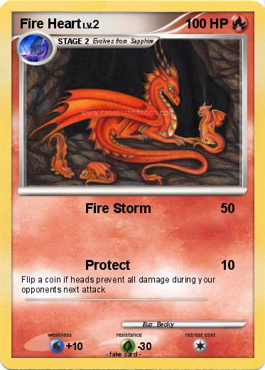 Pokemon Fire Heart