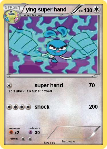 Pokemon ying super hand