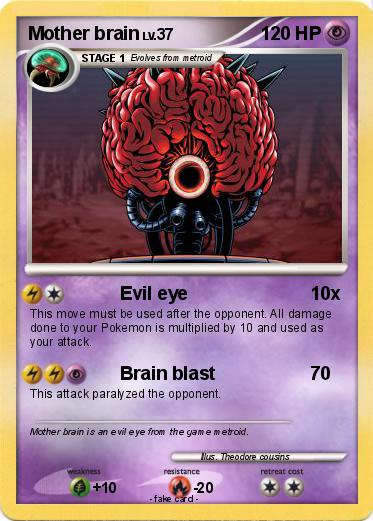 Pokemon Mother brain
